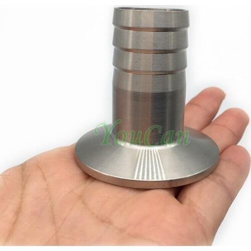 SS304 Tri Clamp Hose Barb Pipe fittings Tri clover Hose coupling fittings hose fittings homebrew fittings