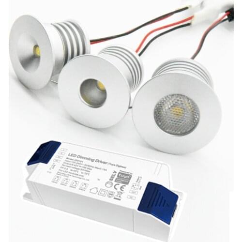 Tuya Zigbee Mini Indoor LED Spot Lighting Downlight Dimmable Recessed Ceiling Stair Light 4W 8W 12W 20W Showcase Cabinet Lights