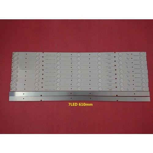 LED backlight strip(11)For HISENSE SVH550AA2_REV05_7LED 55K20DG 55K20PG 55K23DGW 55K23D9W HD550DF-B51 NS-55D550NA15