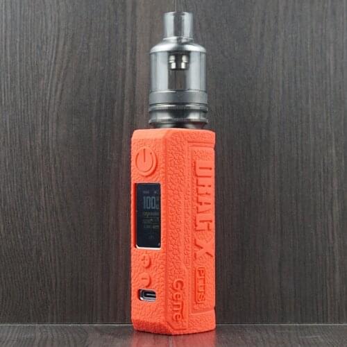 Texture Case for Voopoo Drag X Plus 100W Silicone Skin Protective Rubber Sleeve Shield Wrap Cover Shell 2pcs