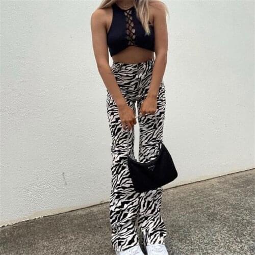 TRAF Women 2021 Fashion Bandage Decoration Sexy Solid Color Short Vest Vintage Sleeveless Female Top Streetwear