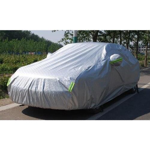 Universal cotton car covers Winter for outdoor dustproof rainproof snowproof and UV for kia soul cerato sorento k2 rio ceed spor