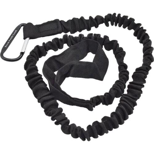 1.59M Kayak Canoe Paddle Fishing Leash Rope Rod Leash Safety Lanyard Boat Accessories Polyester Hollow Material High-quality