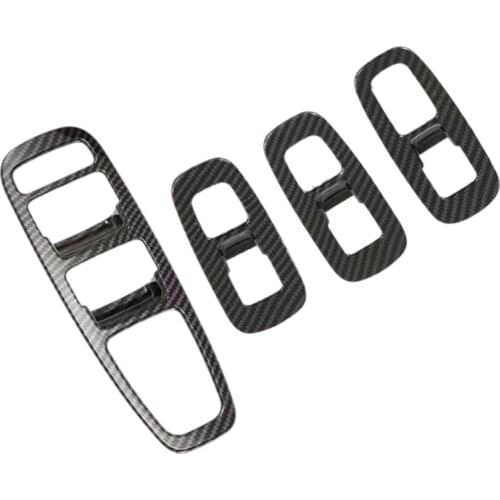 Car Inner Door Window Lift Armrest Switch Panel Cover Trim Decorative Frame for Hyundai Sonata DN8 2020 2021