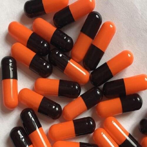 10,000pcs Capsule Clear red black Hard Empty Gelatin Capsules,Gelatin Empty Capsules 0# Vacant Capsules、Tattoo accessories