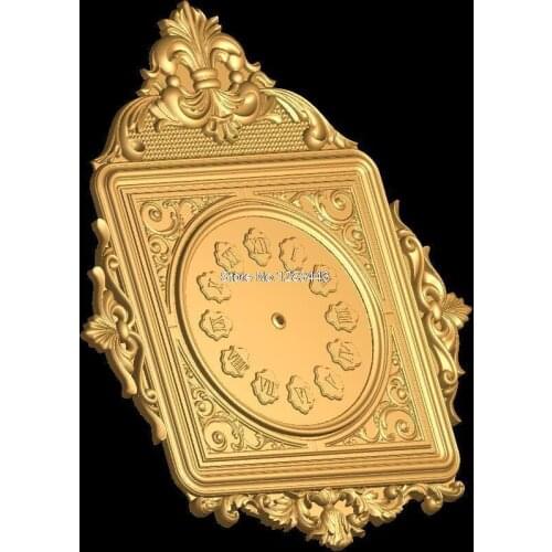 3D model relief figure STL file format 3D Model for CNC Clock_11 Clock design