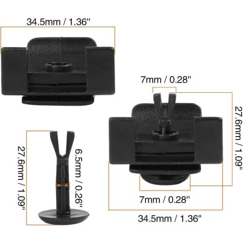 5 Sets Front Fender Bumper Cover Clip 53879-58010 47749-58010 For Toyota Automotive Goods Car Accessories Car Interior Decora