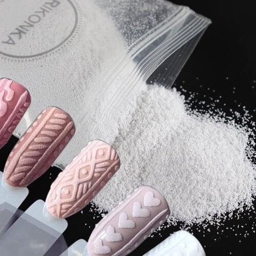1bag Nail Art Glitter Sugar Sand Flock Powder Velvet Gel Nail Accessories Snow Dust Coat Powder For Nail Design Polish Manicure