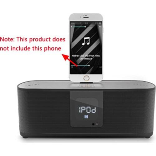Audio base mobile phone charging bluetooth speaker DS30 FM radio clock convenient speaker can bring good sound 220V