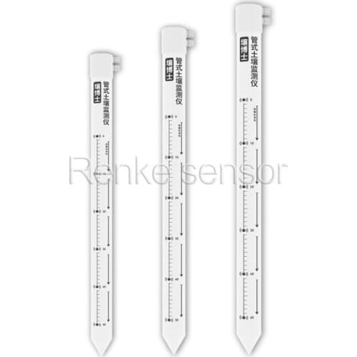 Renke multi dpeeth soil temperature moisture sensor non contact digital tubular soil moisture meter