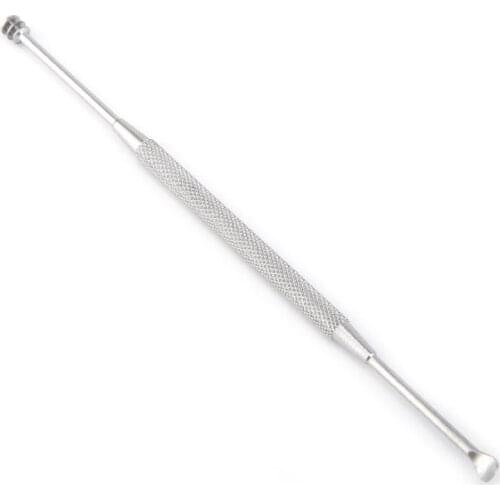 1PC Double-ended Stainless Steel Spiral Ear Pick Spoon Ear Wax Removal Cleaner Ear Tool Multi-function Portable