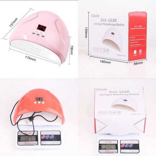 2021 Gel Curing Lamp Auto-sensi LED Nail Polish Dryer Lamp Baking Lamp Fast Nail Dryer New Hand-held Professional Smart Spa Tool