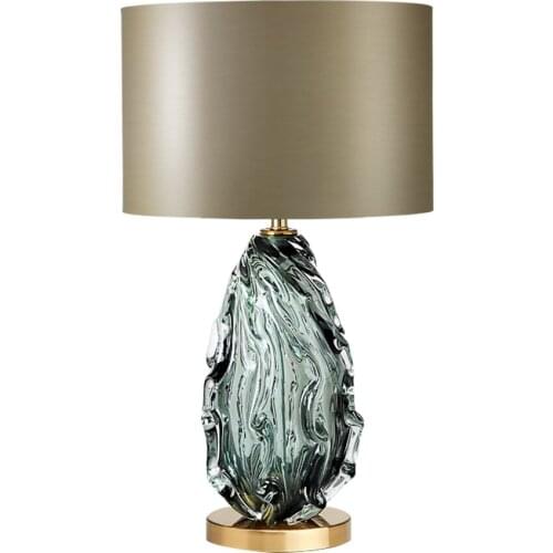 Postmodern Luxury Crystal Glazed Table Lamp led e27 indiviudal desk lights Living/Model Room Study Bedroom Bedside Hall Hotel