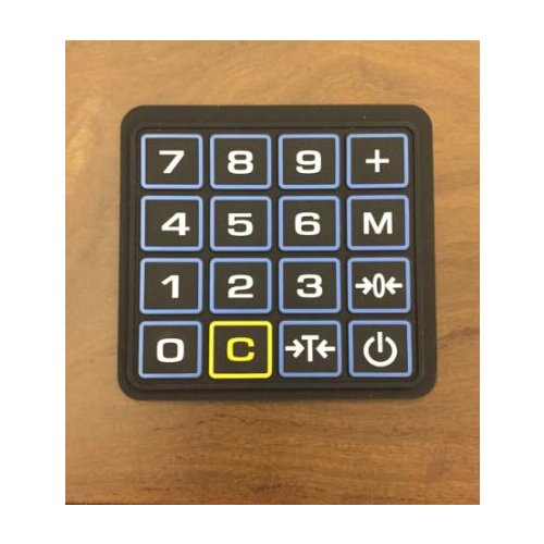 New (English version) DIGI DS-788, DS788 4x4 keyboard film / keyboard pad