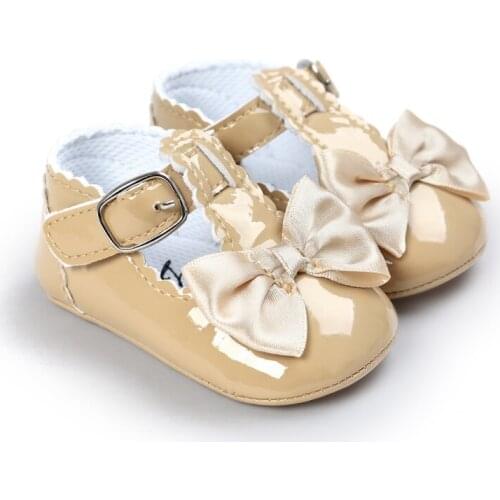 Baby Girls Born Babies Shoes PU Leather Prewalkers Boots Non-slip Shoes