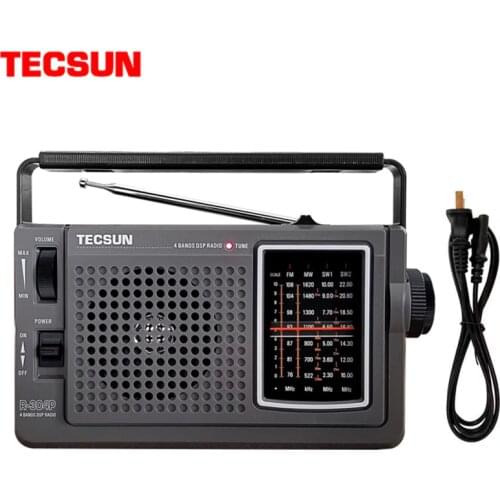 Tecsun R-304 R-304P Radio DSP Portable Radio Receiver FM Radio High Sensitivity Radio Desheng Drop Shipping