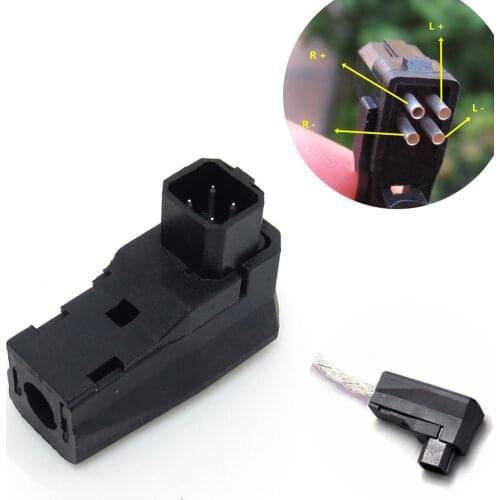 RSA/ALO DIY Balanced Mini ALO 4Pins XLR Male cable plug For 701B XPA-700 RXMK3 SR71B SOLO DB 720 DAC Amp Headphone Repair Parts