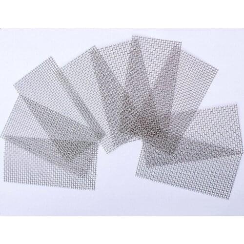 Aquarium Wire Mesh Pad Aquatic Moss Plants Fixing Holder Stainless Steel Mesh Pads Fish Tank Decoration Accessories