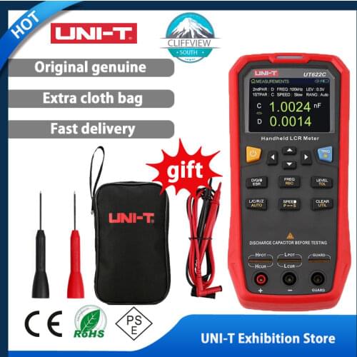UNI-T UT622A UT622C UT622E Digital Capacimeter LCR Meter Capacitor Electronic Components Tester Multimeter