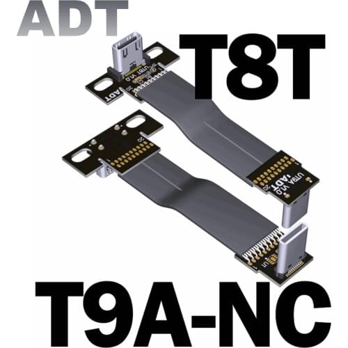 USB3.1 FFC TypeC USB C FPV Slim Thin Flat Soft Flexible FPC Charge AV Output OTG Cable for FPV Brushless Handheld Gimbal Monitor