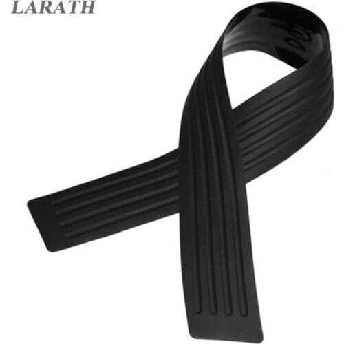 Car Trunk guard plate sticker Rear bumper rubber protection FOR Dacia duster logan sandero stepway lodgy mcv 2 Car-styling