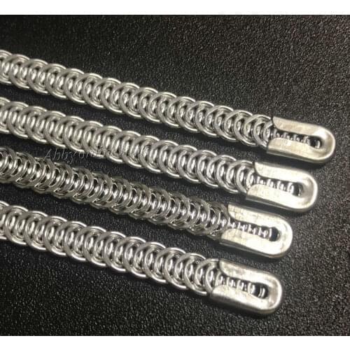 10pcs/lot 6mm width 20cm Galvanized Steel Wire Spiral Boning Sprial Steel Boning for Corset Making Wedding Dress DIY Sewing