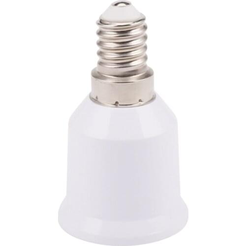 E14 to E26 E27 Adapter Chandelier Light Socket E14 to Medium Socket E26 E27 Converter Bulb Base Adapter Converter