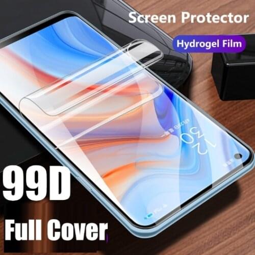 Full Case For OPPO Find X3 X3 Pro K9 Reno 6 Screen Protector Hydrogel Film For OPPO Reno 5 Pro Plus Reno Pro Plus Film Not Glass