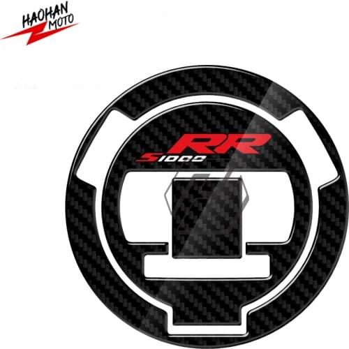 For BMW S1000RR Gas Cap Protector S1000 RR 2014-2016 3D Carbon-look Motorcycle Fuel Decals