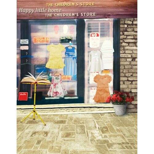 5x7ft Stone Floor Dress Store Photography Backdrops Photo Props Studio Background