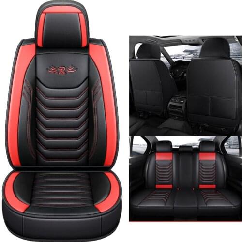 Leather car seat cover For toyota prius CHR land cruiser 100 200 corolla e150 aygo prado 150 highlander harrier wish accessories