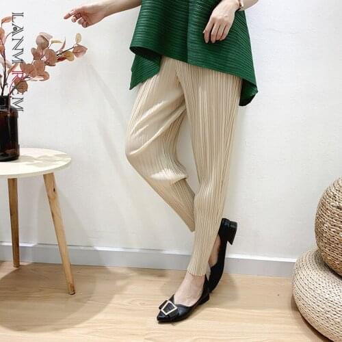 LANMREM Women's Loose Pants