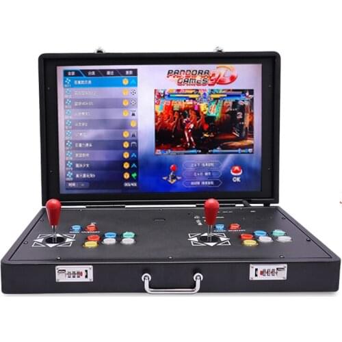TT Arcgade Machine New Home Black Street Fighter 97 Boxing King Coin-Operated Double Portable 24-Inch Large