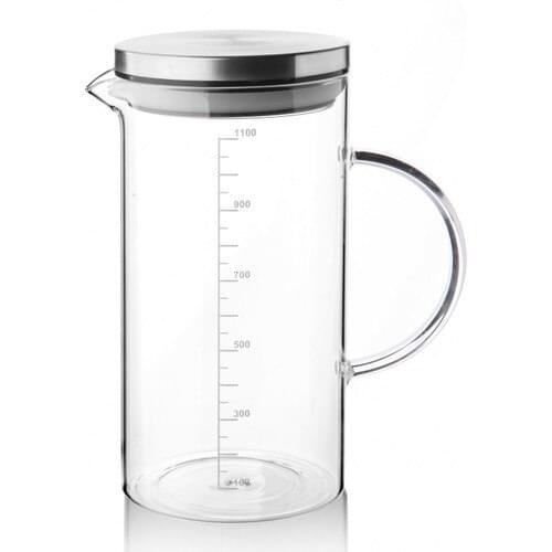 Queens Kitchen Metal Cover Lux 1000ml Measuring Jug