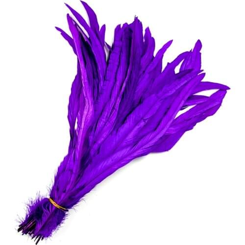 Wholesale Black Rooster Chicken Pheasant Tails Feathers 30-35cm for Decoration Wedding Christma Diy Crafts 100pcs/lot