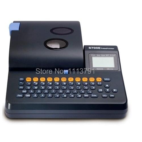 PVC Tube Printer+Can Connect PC, Cable id Printer,Wire Marking Machine,S-700E