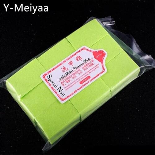 Colorful Thicken Lint Free Nail Art Gel Polish Remover Cotton Pad Nail Wipe Nail Polish Cleaning Cotton Manicure Tool 20