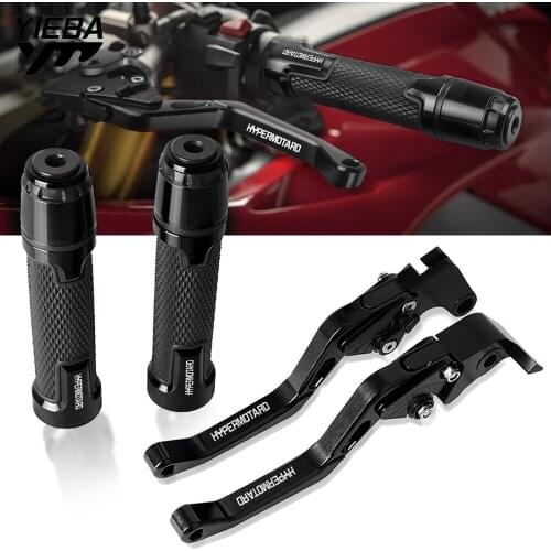 Motorcycle Handlebar Grips Handle Bar Lever Adjustable Short Brake Clutch Levers For Ducati HYPERMOTARD 939 HYPERMOTARD939 2018