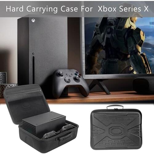 Game Console Storage Bag Controller Protective Bag Joystick Pouch for Xbox Series X Game Console Travel Controllers Storage Bag