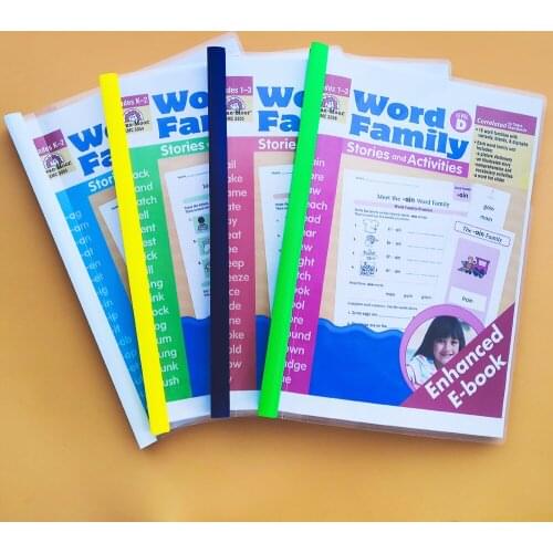 Learning English Word Family English root classification children word memory English Workbook Toddlers Teacher teaching aids