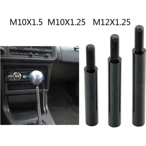 Universal Shift Knob Extender Extension Car Lever Gear Shifter For Mazda Honda Nissan Subaru Toyota M10X1.5 M10X1.25 M12X1.25