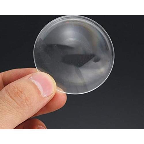 1 Pair Replacement Virtual Reality 3D Glasses Magnifier 50x80mm Accessories Flat VR Fresnel Lens Thin PVC For Google Cardboard