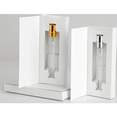 1000pcs 10ML 17*62*147ML Customizable Paper Boxes And Glass Perfume Bottle With Atomizer&empty Parfum Packaging