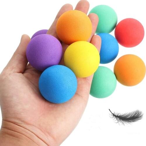 24pcs Funny Stress Balls Small Colorful EVA Sponge Stress Relief Balls for Kids