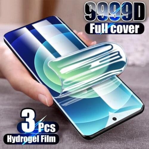 3PCS For Samsung Galaxy S21 S20 FE S10 S8 S9 Note 20 Ultra 10 9 8 Plus S10E Screen Protector A51 A71 A52 A32 A21S Hydrogel Film