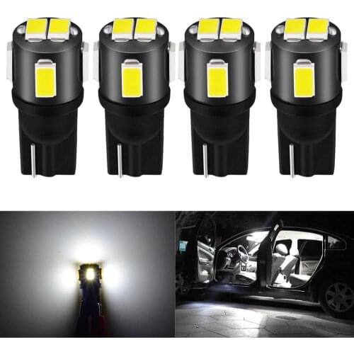 4x Car Styling Car LED T10 Canbus 194 W5W 192 6 SMD 5630 LED Auto Light Bulb No Error LED Light Parking W5W Car Side Light