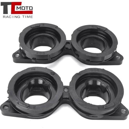 TCMOTO 20S-13596-00 Motorcycle Carburetor Interface Adapter Intake Manifold for Yamaha FZ6 FZ6R 2009-2017 20S-13586-00