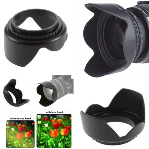 LimitX 40.5mm Tulip Flower Lens Hood for Nikon 1 J3 J2 J1 V2 V1 S1 AW1 w/ VR 10mm 10-30mm 11-27.5mm 30-110mm Lenses