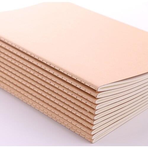 Kraft paper notebook A4 car line book custom A5 student notebook diary A4 notebook school student stationery for office painting