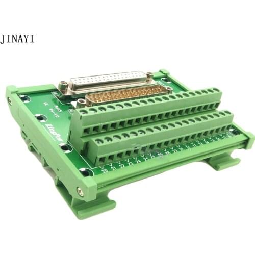 DB37 37 pin D-SUB DR-37 Male Female signals Terminal PCB Breakout Module box Connector